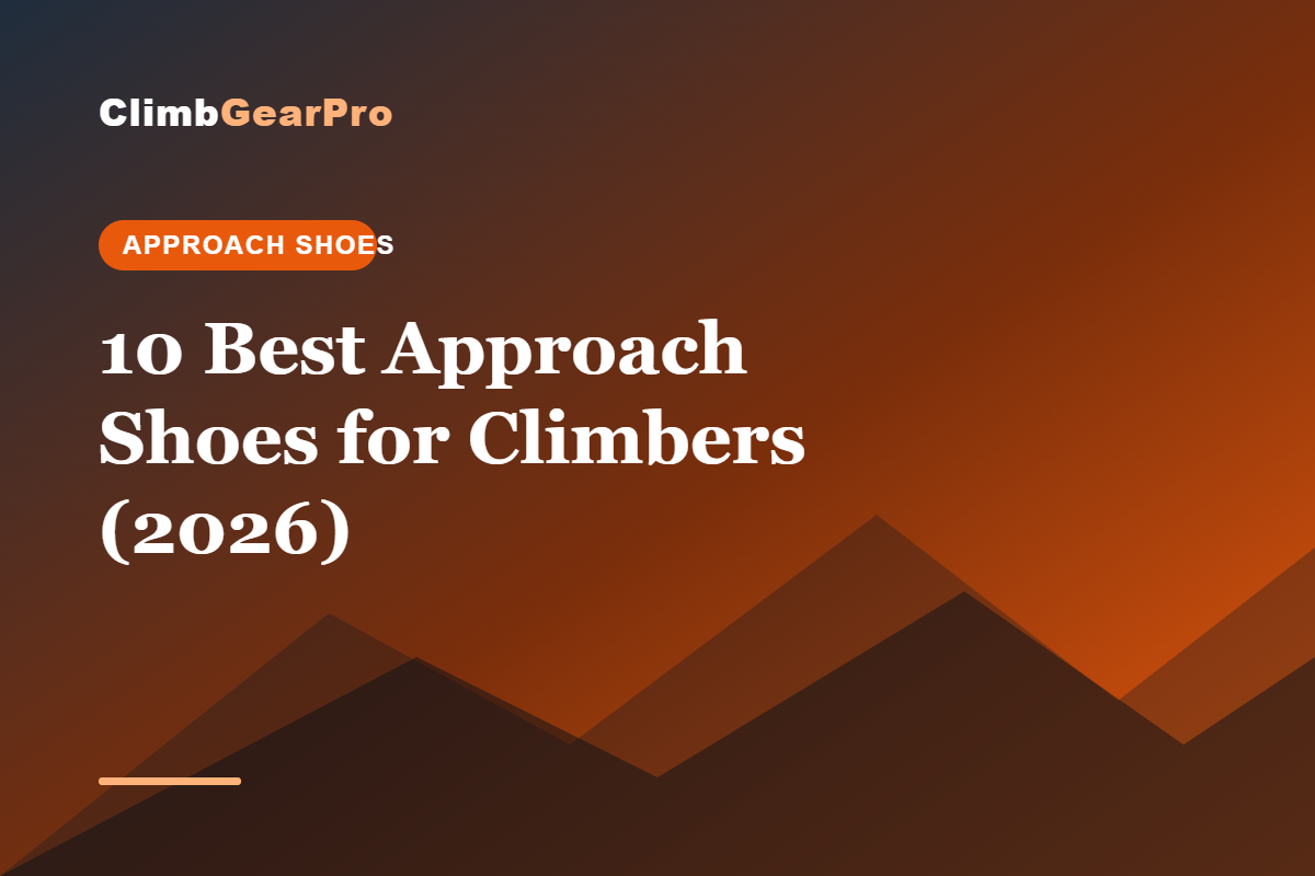 10 Best Approach Shoes for Climbers (2026)