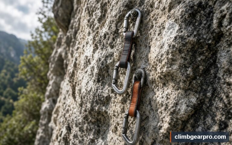 Quickdraws for Sport Climbing for rock climbing