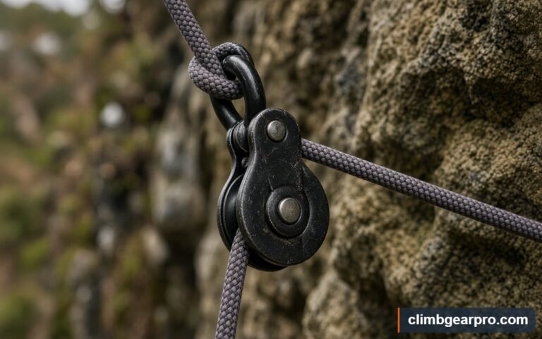 Bobbin Descender for rock climbing
