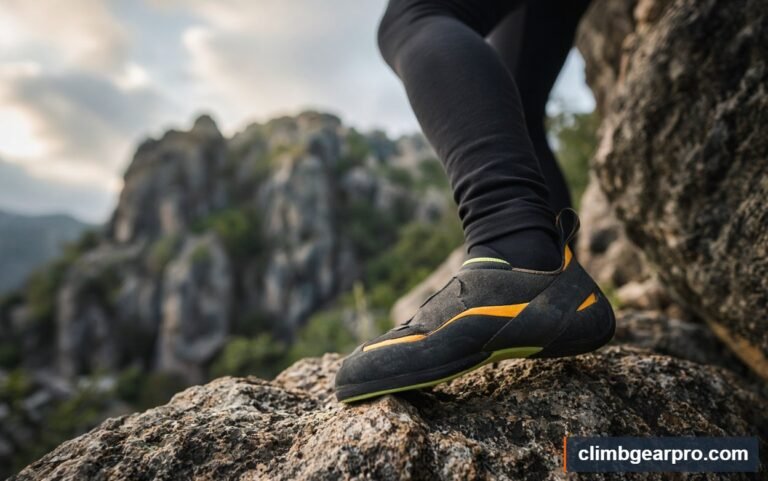 Climbing Shoe Sizing Guide for rock climbing