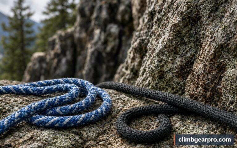 Dynamic vs Static Rope for rock climbing