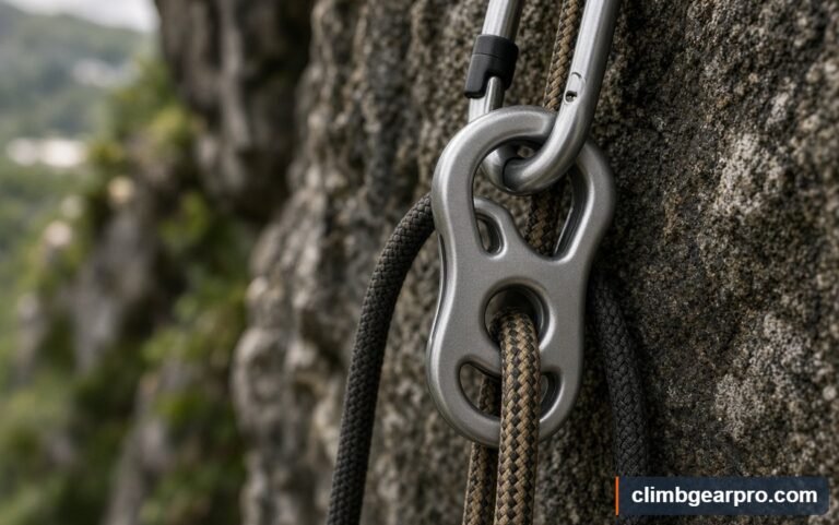 Guide Mode Belay Device for rock climbing