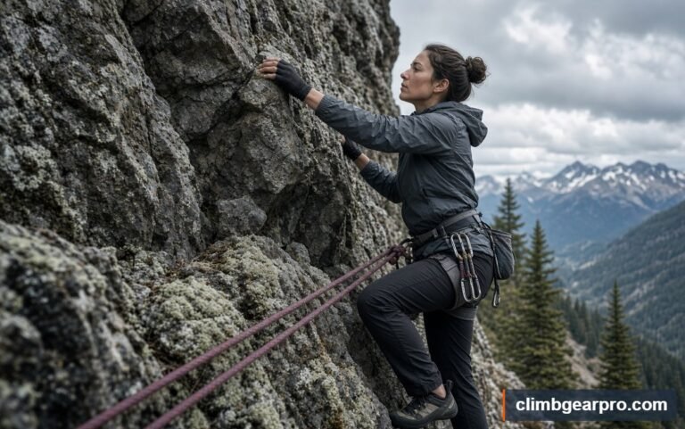 Half Rope Climbing for rock climbing
