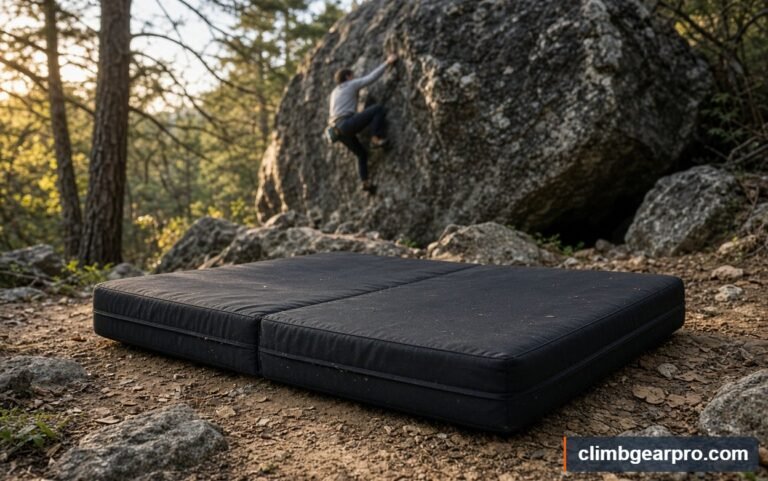 How to Choose a Bouldering Crash Pad for rock climbing
