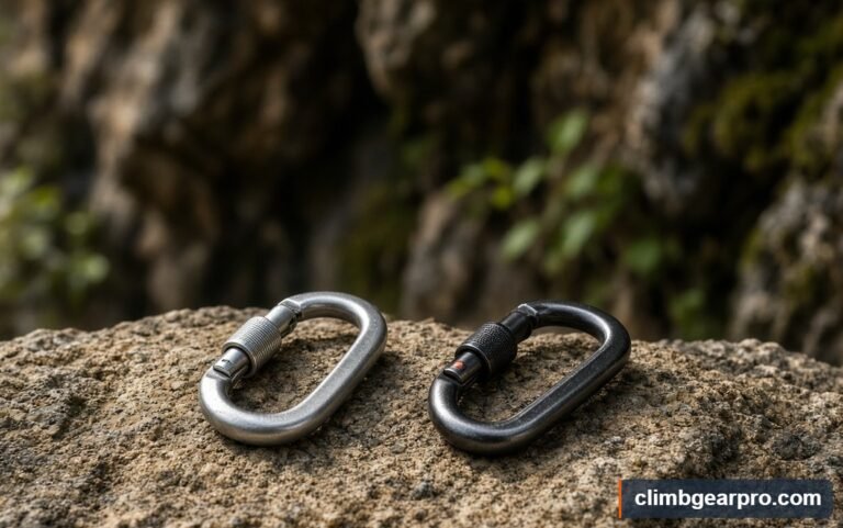 Screwgate vs Auto-Locking Carabiners for rock climbing