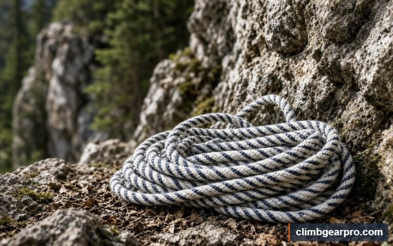 Static Rope for rock climbing