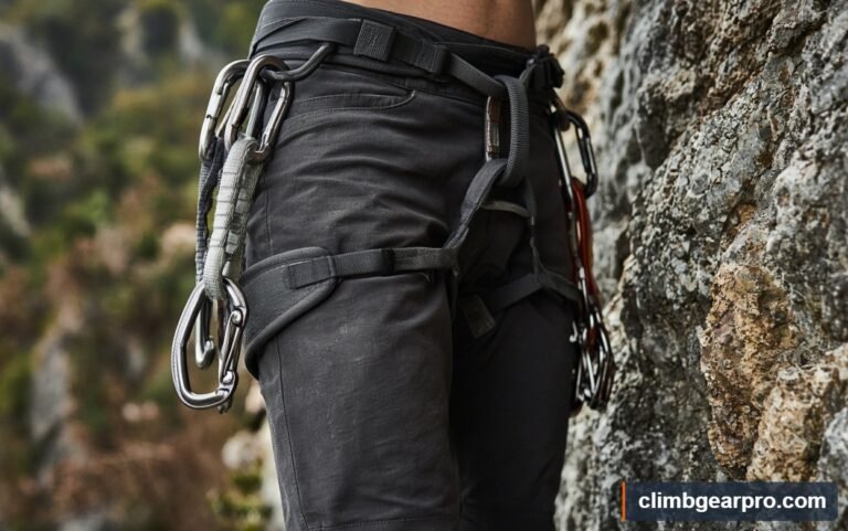 Trad Climbing Harness for rock climbing