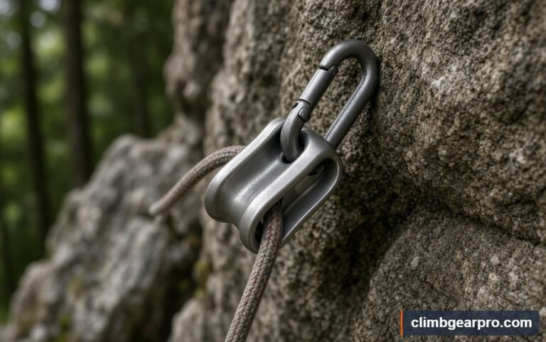 Tubular Belay Device for rock climbing