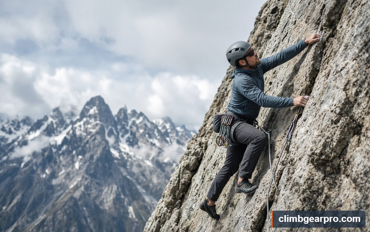 A climber using what is the hardest mountain to climb? ultimate challenge revealed at an outdoor crag